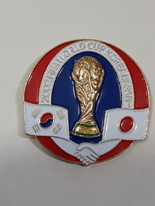 2002 FIFA ワールドカップ　トロフィー　ピンバッジ　③