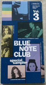 非売品8cmCDシングル Blue Note Club Special Sampler Vol.3 Gonzalo Rubalcaba Benny Green Eliane 大西順子 Us3 プロモ Promo 