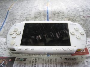 ★送料無料　SONY　PSP-1000　本体のみ 白ホワイト系