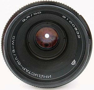 Industar 61 L/Z 50mm F2.8 ロシアレンズ M42 ソニー アルファ用(中古品)