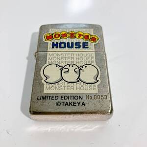 １円スタート ZIPPO ジッポー パチンコ MONSTER HOUSE/モンスターハウス お化け 着火