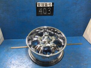 〈403〉ホイール1本　MYRTLE CRIMSON JAPAN 20インチ8.5J オフセット+20 PCD6H139.7 ハブ108mm ボルト穴14.5mm