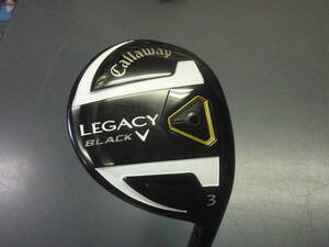 キャロウェイ■LEGACY BLACK ３ｗ １５° □ ATTAS ４Ｕ：6Ｒ－ＦＬＥＸ リシャフト