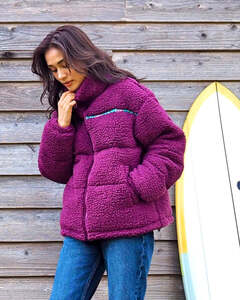 【SALE】★送料無料★2024秋冬 新品【BILLABONG/ビラボン】SHERPA PUFFER JACKET ジャケット MQM0 レディースM BE014756