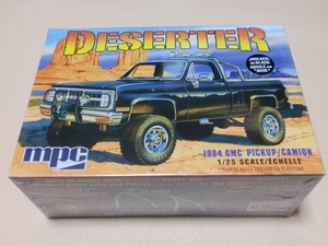 MPC 1/25 GMC ピックアップトラック ディザァータ 1984 Deserter Pickup Truck (Black) mpc 848