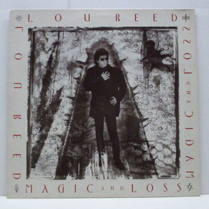 LOU REED(ルー・リード)-Magic & Loss (EU オリジナル LP+インナー、インサート)ルー・リード