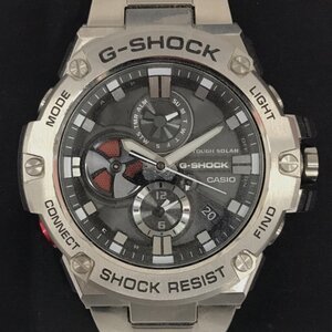 カシオ G-SHOCK Gスチール GST-B100 電波ソーラー 腕時計 メンズ アナログ ファッション小物 稼働 CASIO QR012-47