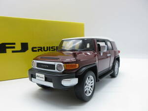 1/30 トヨタ FJクルーザー FJ CRUISER 非売品 カラーサンプル ミニカー　ツートーン ブリックレッドメタリック