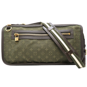 ［飯能本店］LOUIS VUITTON LV ルイ・ヴィトン ポシェット キャトリーン M92332 ショルダーバッグ モノグラムミニ カーキ DH84004