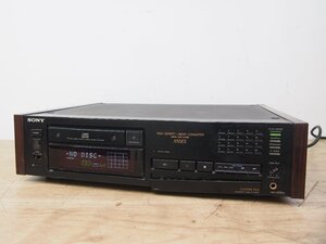 ☆【1T1211-1】 SONY ソニー CDP-X55ES 100V CDプレーヤー CDデッキ ジャンク