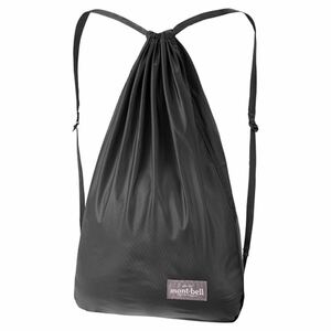 mont-bell モンベル ウルトラライトナップサック UL 新品 ブラック black ultralight new 黒