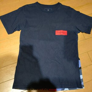 uniform experiment SOPH Tシャツ サイズ2 ネイビー 半袖Tシャツ Tee ユニフォーム エクスペリメント 半袖 ソフ SOPHNET