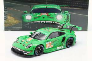 1:18 ixo ポルシェ 911 RSR ルマン 24h 2023 REXY #56 Project 1 - AO Racing Porsche