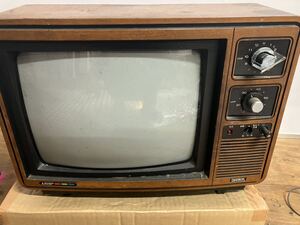 昭和レトロ アンティーク ブラウン管テレビ カラーテレビ レトロ コレクション 当時物 三菱