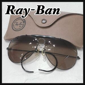 ☆Ray-Ban☆ RayBan レイバン USA サングラス アイウェア ブラック ブラウンレンズ カラーレンズ ヴィンテージ 収納ケース 送料無料