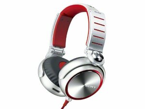 【中古】 SONY EXTRA BASS 密閉型ヘッドホン レッド MDR-XB920 R