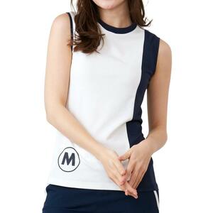 M・U SPORTS エムユースポーツ ハイネックシャツ ゴルフ ノースリーブ