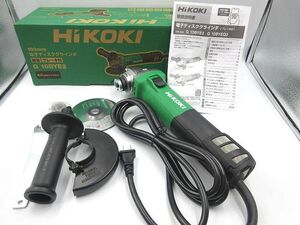 ◎ハイコーキ HiKOKI 電子ディスクグラインダ G 10BYE2 2024年製 美品 簡易通電確認済 個人保管品 現状品 