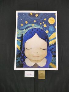 C25 DEATH NYC 世界限定ポスター 現代アート ポップアート NARA YOSHITOMO 奈良美智 ロッタちゃん ゴッホ 星月夜 DN Vuitton