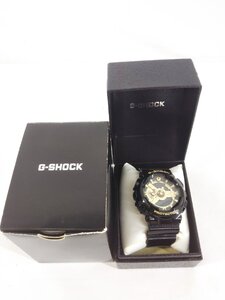 CASIO カシオ G-SHOCK Gショック BLACK &GOLD シリーズ 5146 GA-110GB メンズ 腕時計 黒金 電池交換済