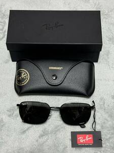 新品未使用　Ray-Ban サングラス RB3684 CHROMANCEタイプ レンズカラー　ダークグレー