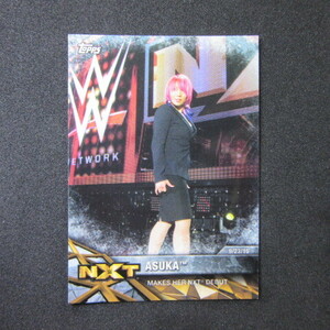 2017 Topps WWE Women’s Division #NXT-4 Asuka 