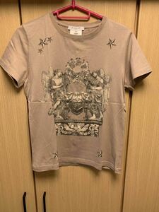 正規 09AW GIVENCHY ジバンシー ジバンシィ ゴシック Tシャツ ベージュ XS 9A 8859 50