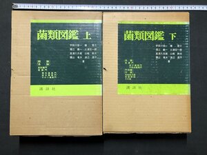 ｚ〓8*　菌類図鑑 上・下　2冊　まとめて　1978年上・第2刷 下・第1刷発行　著者・宇田川俊一 椿啓介 堀江義一他　講談社　書籍　/　N51