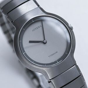 CITIZEN シチズン ATTESA アテッサ TITANIUM チタン 4630-E60205 初期 最初期 ファースト 検索→ ポルシェデザイン