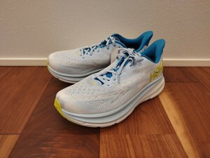 【箱無しの為、新品特価!】ホカ オネオネ(HOKA ONEONE)ランニングシューズ クリフトン 9 WD 1132210 IWEP/28センチ