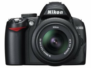 【中古】 Nikon ニコン デジタル一眼レフカメラ D3000 レンズキット D3000LK