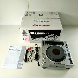 良好★完動品★PIONEER CDJ - 800MK2★パイオニア ★DJ用 CDプレイヤー　音出し確認済