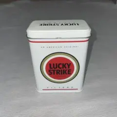 【美品】LUCKY STRIKE 限定缶製 置き灰皿