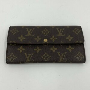 LOUIS VUITTON ルイヴィトン　モノグラム ポシェット・ポルトモネ・クレディ 長財布 M61725/TH0946　【CKAC7048】