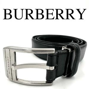 BURBERRY バーバリー ベルト ロゴバックル レザー ワンポイントロゴ