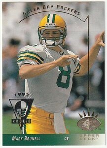 NFL 1993 UPPER DECK SP Mark Brunell RC ROOKIE