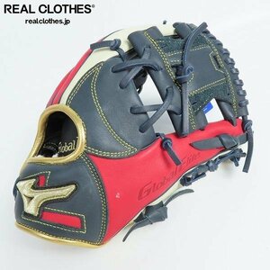 (1)【未使用】MIZUNO/ミズノ 右投げ 軟式グローブ 内野手用 グローバルエリート インフィニティNEO 1AJGR28313 /080