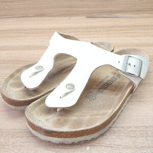 ◇ ⊂ BIRKENSTOCK ビルケンシュトック サンダル サイズ26 ホワイト系 レディース E