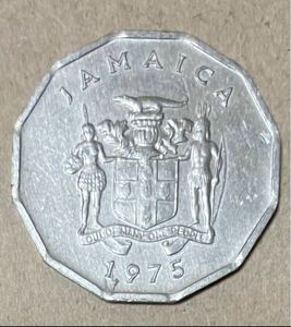 ジャマイカ　1セント　1975年　外国コイン　ジャマイカコイン　古銭　外国銭　海外コイン　