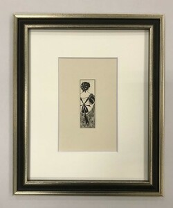 【特価】　≪　　オーブリー・ビアズリー　　≫　　オリジナルラインブロック　　DESIGN FOR TITLE-PAGE　　1899年　　AUBREY　BEARDSLEY