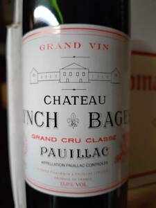 シャトー・ランシュ・バージュ 2002.750ml.Ch.Lynch Bages 2002.750ml.Pauillac.