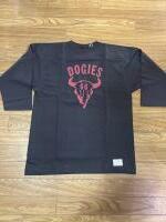 WAREHOUSE 4063 FOOTBALL TEE DOGIES BLK 42サイズ