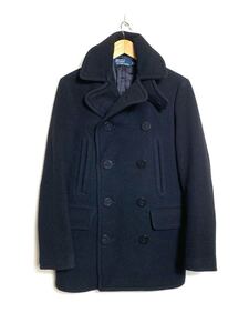 90s RALPHLAUREN 30s 復刻 13スター 4つポケ 10ボタン Pコート ビンテージ ピーコート ラルフローレン/USN RRL マッコイズ