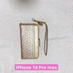 【　かわいい！！iPhone 14 Pro max ケース　手帳型　おしゃれ　】