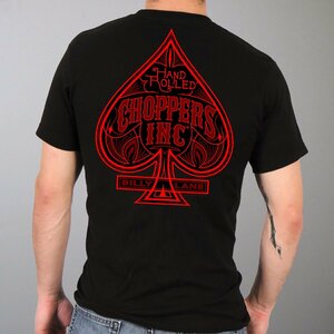 ★チョッパーズ インク Tシャツ CHOPPERS INC BILLY LANE SPADE - M 正規品 ハーレー スタージス sturgis Motorcycle