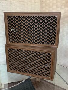 山水 SANSUI ペア ウーハー 木製 現状品 オーディオ機器 サンスイ 動作未確認 