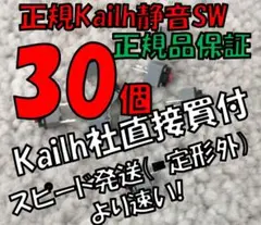 【正規】静音マウス用 Kailh製クリックスイッチ３０ケ KAILH MUTE⑥