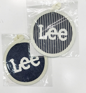 ★送料無料★2個セット1760円を【 Lee リー 】デニムインディゴヒッコリーコースターおまとめ出品■在庫限り■