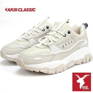 アキクラシック アーバン トラッカー AKC0003 LIGHT BEIGE 23.0cm 新品 未使用 AKIII CLASSIC URBANTRACKER 韓国ファッション 厚底スニーカ