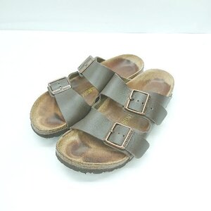 ◇ ⊂ BIRKENSTOCK ビルケンシュトック サンダル サイズ24 ブラウン系 レディース E